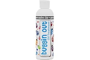 buggin out 100% Dimethicone Oil for Lice Care | Safe for Kids & Adults | Designed for 1-2 Applications | Effective & Trustworthy | 8oz
