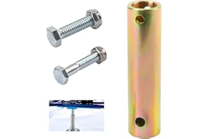 Ice Auger Adapter Compatible with K-Drill Auger & Clam Drill Plate, Electric Drills Ice Fishing for Connecting Auger with Dri