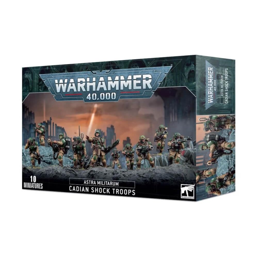 Games Workshop - Warhammer 40,000 - Astra Militarum: Cadian Shock Troops (2023 Edition)