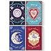 Pillow and Toast Presents | Set of 4 Mandala Wall Art Prints - Inspire Inner Peace, Self-Love, and Magic in Your Space - Perfect for Girls' Rooms.