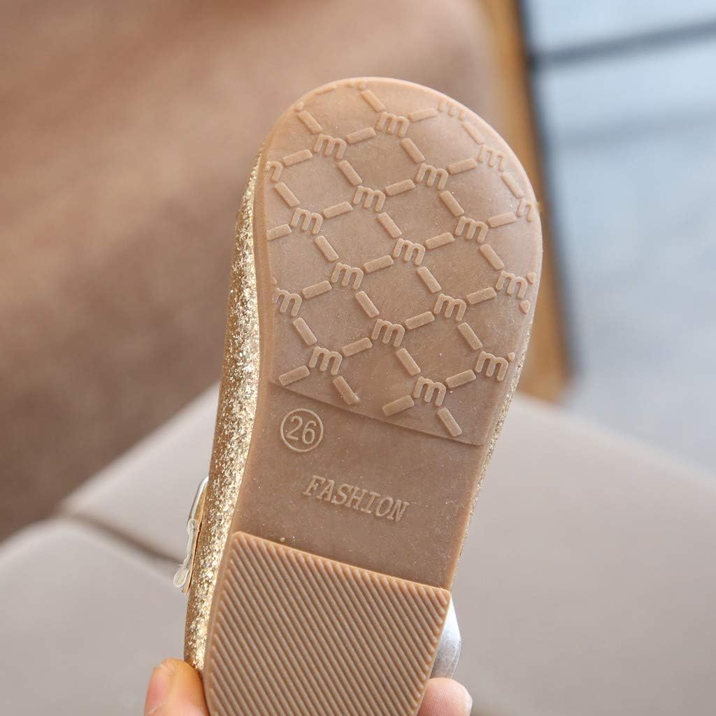gold sequin baby shoes