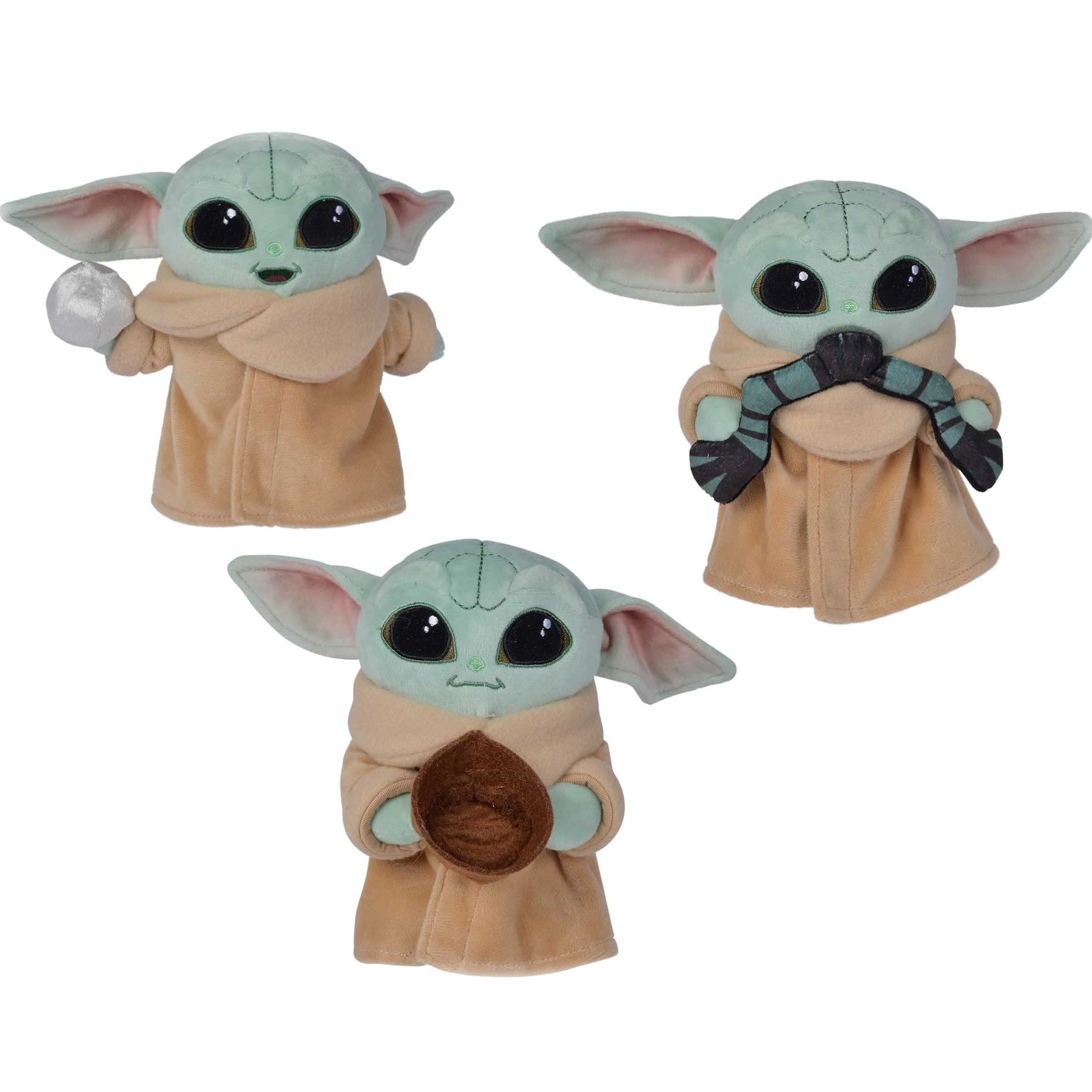 Simba Star Wars The Mandalorian The Child Baby Yoda Soft Toy 17cm Surprise Character RANDOM 1 of 3 Models Available Disney