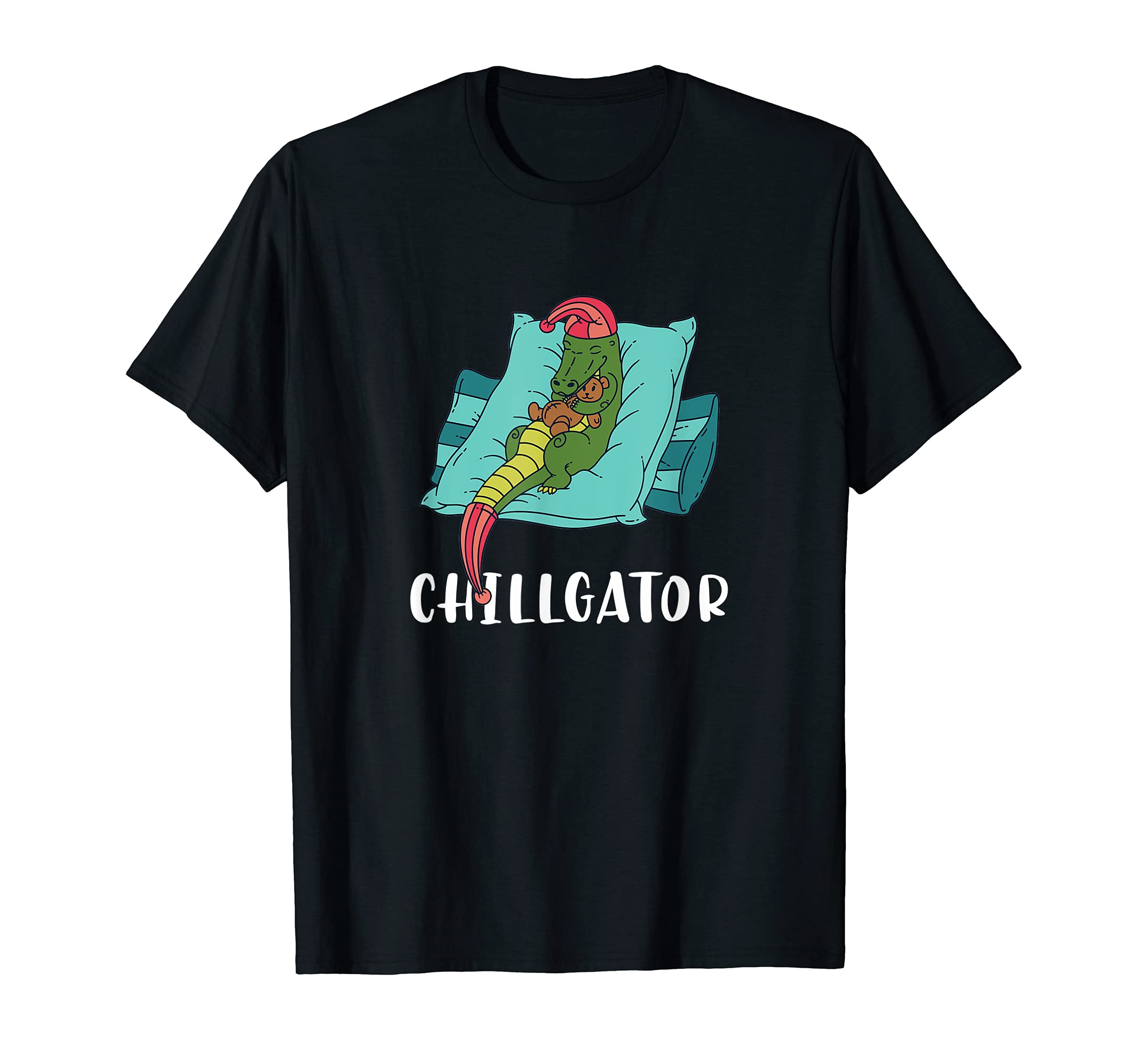 Chillgator, crocodile, alligator, relax, chill, chill T-Shirt