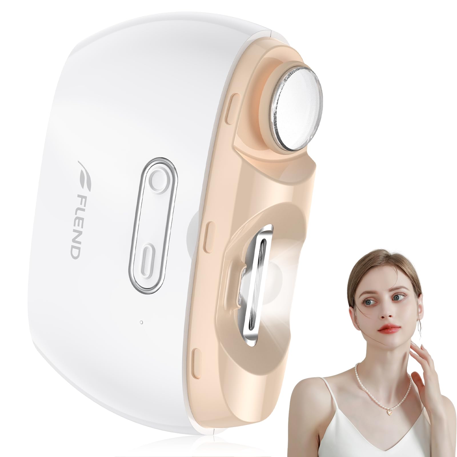 Photo 1 of Electric Nail Clipper,2-in-1 Automatic Nail Clipper,ElectricNail Grinder,40DB Seniors Nail Trimmer,LED Light ElectricNail Trimmer for Baby,Kids,Adults,Seniors,Manicure Set,Nail Kit Portable White