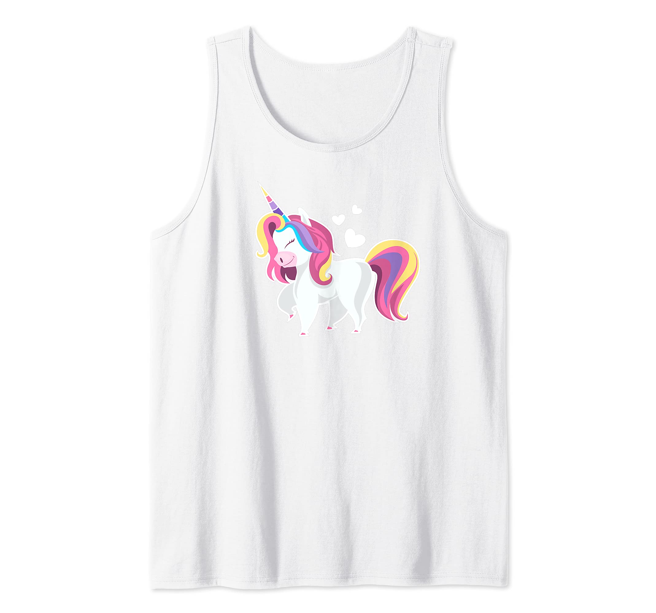Happy Cute Unicorn Tank Top