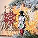 Valery Madelyn Christmas Tree Ornaments Set, 100ct Red Green White Shatterproof Christmas Tree Decorations Bulk, Whimsical Decorative Hanging Ball Ornaments for Xmas Trees Holiday Party Decor