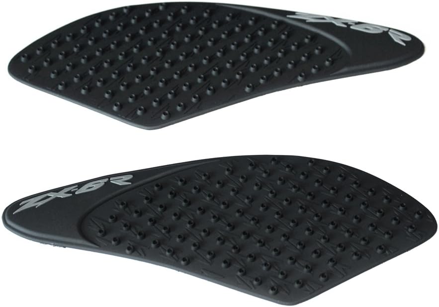 2007-2008 KAWASAKI NINJA ZX-6R ZX6R 07 08 3d Rubber Tank Traction Side Pad Gas Fuel Knee Grip Decal