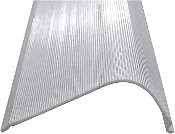 Beam Lighting 21" L-Shape Under Cabinet Light Cover - White Ribbed Acrylic Diffuser Replacement (20-7/8" X 2-7/8" X 1") - View #6