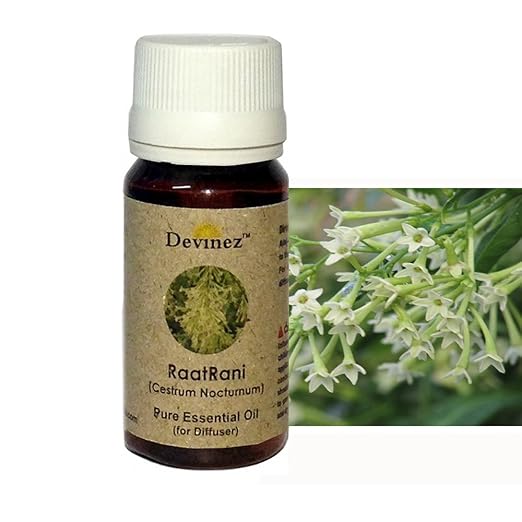 Devinez RaatRani, Rajnigandha Aroma Oil for Diffuser/Ultrasonic Aroma Diffuser/Tealight Diffuser/Reed Diffuser, 15ml Each
