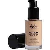 Ashley Lee Picture Perfect Luminizing Liquid Foundation – Lightweight Buildable Coverage, Natural Radiant Finish, Long-Lasting, Smooth Blend, Cruelty-Free, Glass Bottle (5. Vanilla)