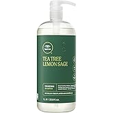 Tea Tree Lemon Sage Thickening Shampoo, Builds Body + Boosts Volume, For Fine Hair