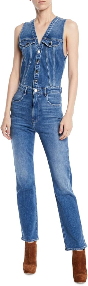 frame denim jumpsuit