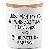 BFJLIFE Gifts for Her Funny Romantic Unique I Love You Valentines Day Anniversary Christmas Birthday Gifts for Women Girlfriend Wife Lavender Scented Soy Candles