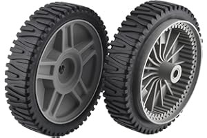 2 Pieces Drive Wheel Fit for Husqvarna Craftsman Poulan HOP AYP Roper Lawn Mower Part No. 193912X460 581009202