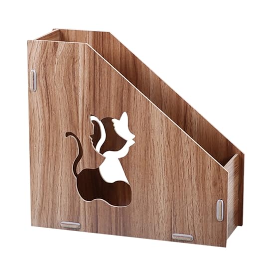 LoKauf Stehsammler Dokumente Aufbewahrungsbox Zeitschriftensammler Office Desktop Organizer