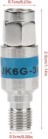 Garosa 3pcs SMA Male Female RF Coaxial Attenuator 2W 6GHz 50 Ohm 1-30dB view 2