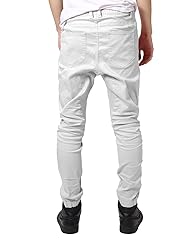 Allsense Men's Slim-Fit Twill Drop-Crotch Jogger