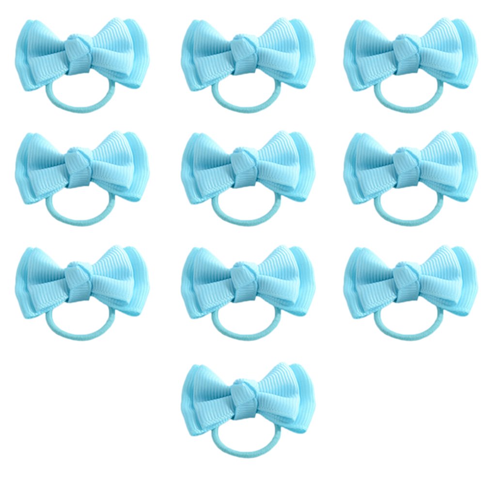 Chytaii 10x Hair Bobbles Hair Ties Ponytail Holder Hair Elastic
