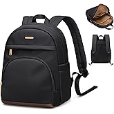 TENSTAR Mini Backpack for Women Stylish Convertible Back Pack Purse, Light Weight Daypack Purses Daily Backpack Cute Bookbag for College Travel, Black