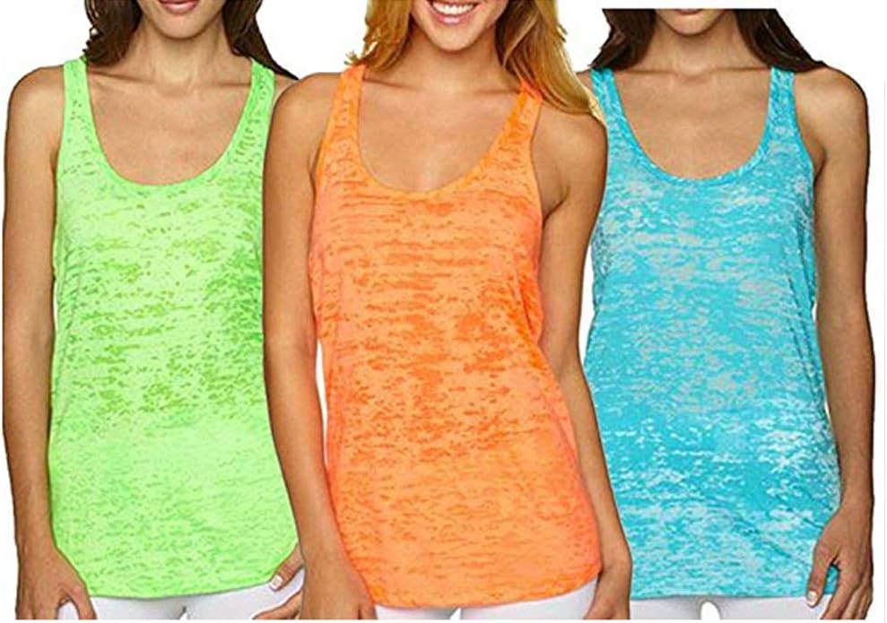 Epic MMA Gear Fitness Tank Top, Workout Tanks, Racerback Bundle of 3
