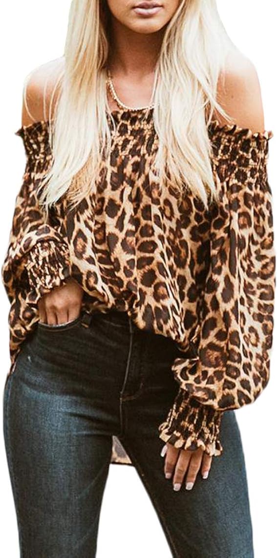 leopard print top amazon