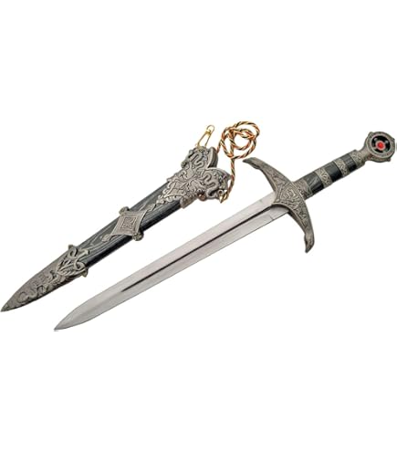 Amazon.com: Wuu Jau Co H-5930 Medieval Dagger with Dragon