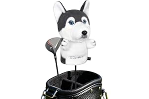 Scott Edward Funny Golf Club Headcover Fit Well for Driver Wood Upto 460cc Cute Animal Design Soft Functional Golf Headcover 