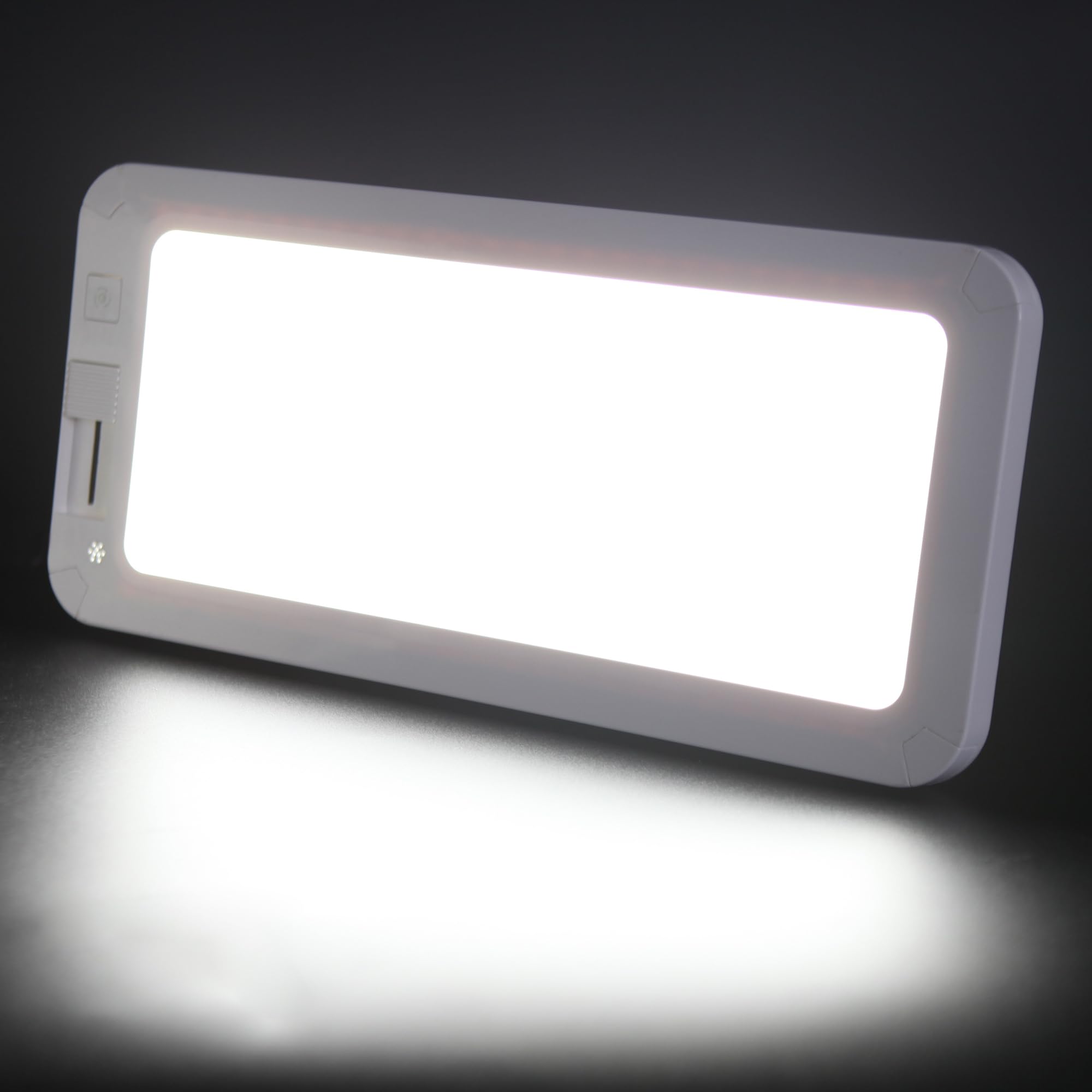 Photo 1 of Facon 12inch RV LED Slim Ceiling Light with Dimmer Switch, 10W, 700 Lumens, 12V-24V DC, 3 Colors: 3000K/4000K/6000K, RV Interior Light for RV Camper Trailer Motorhome and Boat