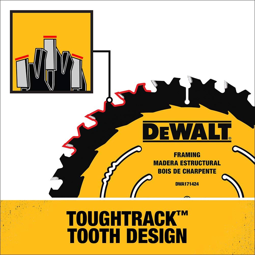 DEWALT DWA161224 6-1/2-Inch 24-Tooth Circular Saw Blade: Home Improvement