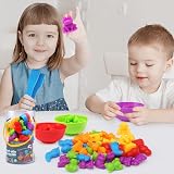 LEADSTAR Montessori Colour Sorting Toys 46 pcs for Toddlers, 3 4 5 Years view 2