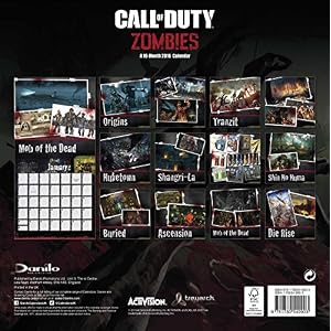 The Official Call of Duty: Zombies 2016 Square Calendar