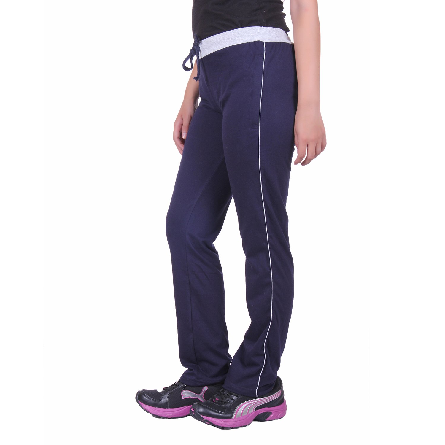 dfh women's cotton track pant