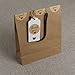 DECORA Gift Tags 100 Pieces Kraft Brown Tags with Free 100 Feet Jute Twine for Gift,Clothes, Wedding, Price Tag