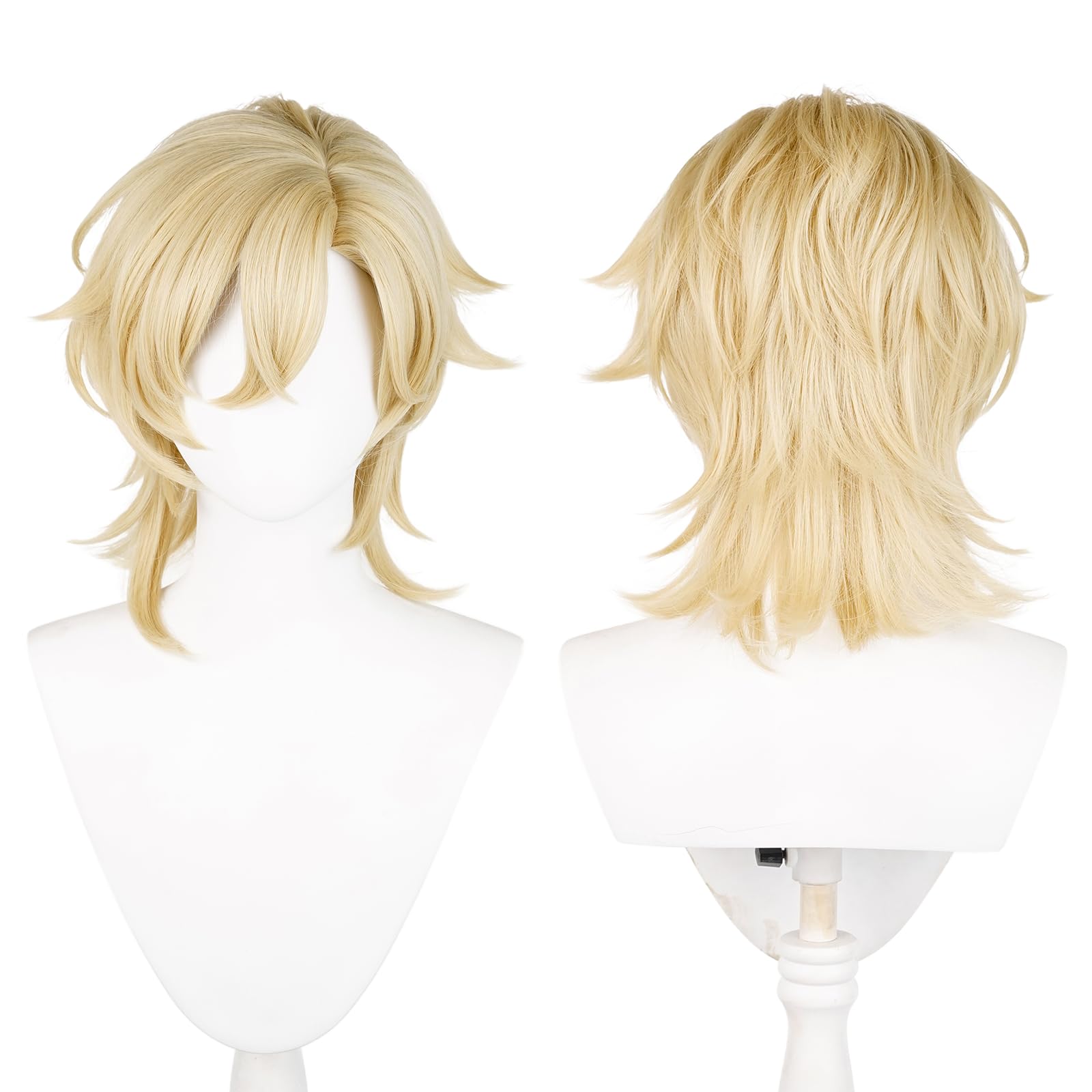 Honkai Star Rail Character Cosplay Wig for cosplay events, Anime Exhibition, Party & Halloween (Aventurine) — image 1