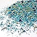 Sprinkle Pop Sea Glass Sprinkle Mix| Navy Blue Teal Light Blue White Sprinkles with Gold Dragees| Ocean Sea Themed Sprinkles Made in USA for Decorating Father’s Day Boy Cupcakes Cakes Cookies, 2oz
