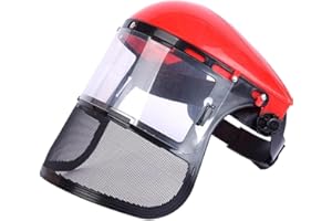Safety Face Shield Forestry Helmet Chainsaw Faceshield Weed Whacking Face Shield Masks Chainsaw Gardening Weed Mover Protecti