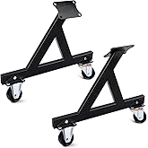 LEQEE Engine Stand for LS Engines Cradle Compatible with V8 Engine 2 PCS LS Engine Rolling Storage Stand with Swivel Caster Wheels Mounting Tool Support for Engines and Transmissions