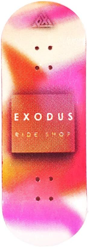 Exodus Liquify Fingerboard Deck (White, 32)