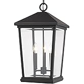 Z-Lite 568CHXL-ORB 3 Light Outdoor Chain Mount Ceiling Fixture, Oil Rubbed Bronze