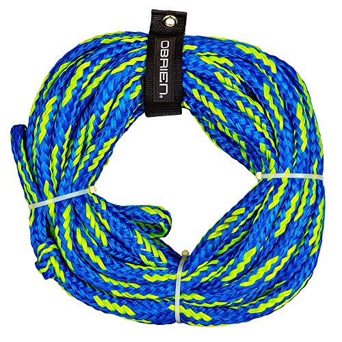 O'Brien 4 Person Floating Towable Tube Rope, Blue