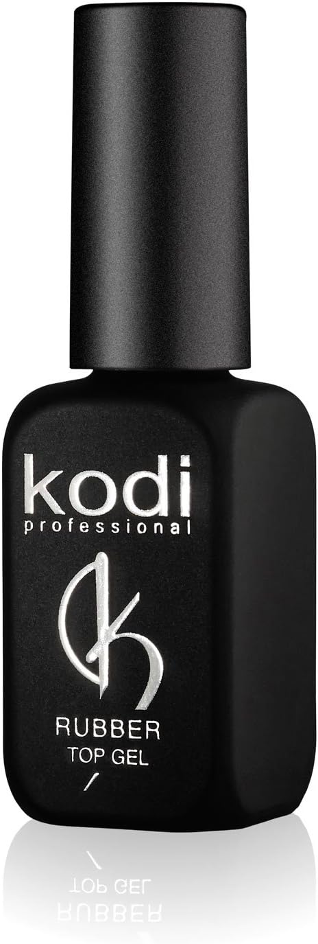 Professional Rubber Top Gel By Kodi | 12ml 0.42 oz | Soak Off, Polish Fingernails Coat Kit | For Long Lasting Nails Layer | Easy To Use, Non-Toxic & Scentless | Cure Under LED Or UV Lamp