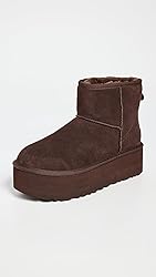 UGG Women's Classic Mini Platform Boot, Burnt