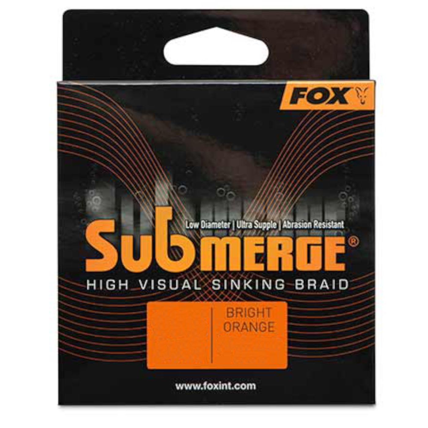 Fox Submerge Braided Fishing Line Sinking Orange 600 m 15.8 kg 0.20 mm