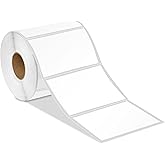 Spartan Industrial - 4" X 3" Direct Thermal Labels (10 Rolls, 500/Roll) Shipping, Postage, and Mail Labels Compatible with Rollo, Zebra, and Other Desktop Label Printers
