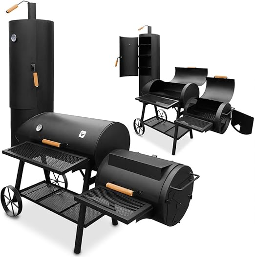 XXL BBQ Räucher/Grillstation - direktes/indirektes Grillen