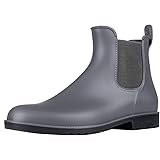 Asgard Women's Ankle Rain Boots Waterproof Chelsea Boots
