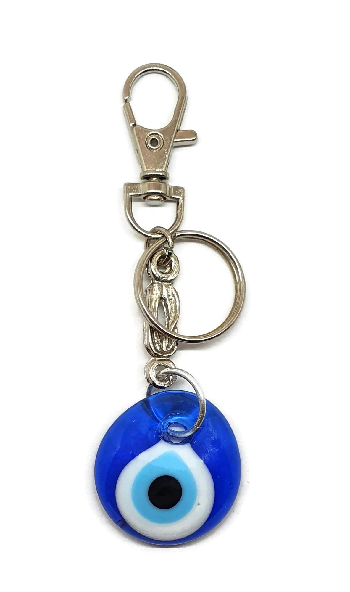 Mystic Jewels – Turkish Eye Keyring in Crystal