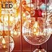 Lucero LED Filament Healthy Edison Light Bulb - Dimmable Warm White 6W - 60W Equivalent UL Listed A19 E26/27 Base 2700K