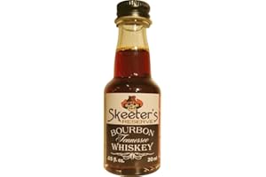 Skeeter's Reserve Tennessee Bourbon Whiskey Premium Essence - Flavor Concentrate For Mixers and Cooking Recipes - Official Reloads For The Outlaw Kit MADE BY American Oak Barrel - 20 ml bottle