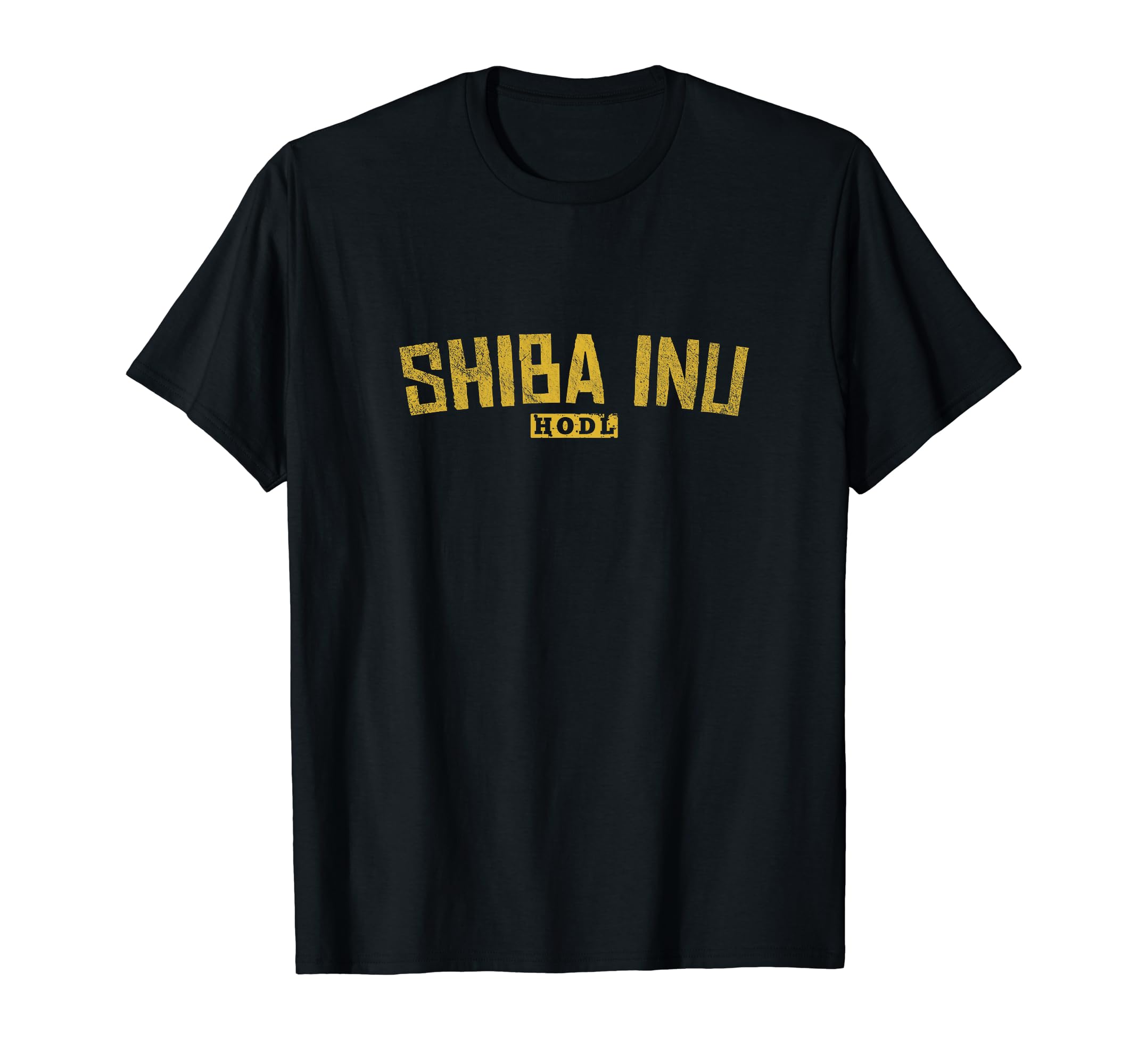 Shiba Inu HODL Vintage Cryptocurrency Blockchain Crypto Coin T-Shirt